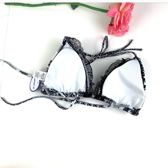 NWTs Swimsuits for all Crochet Bikini Top Only - Picture 4 of 5
